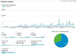 źródło: Google Analytics