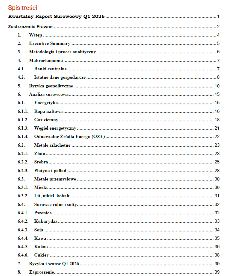 Kwartalny Raport Surowcowy Q1 2026 - obrazek 3